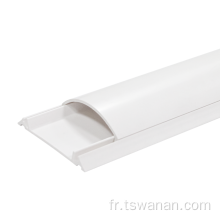 70 * 20 mm PVC Half Round Câble Channel Tunking